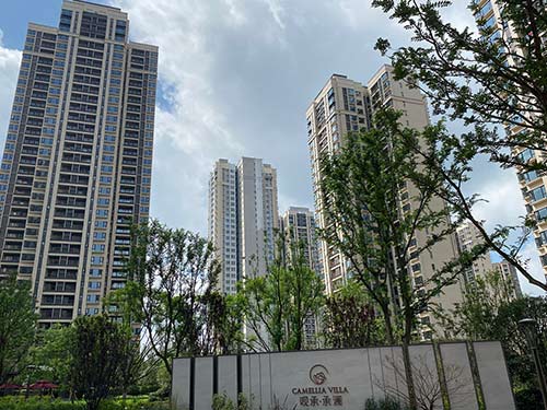 天欣科技 景觀(guān)厚磚 白麻石+芝麻白 產(chǎn)品工程案例宣傳圖