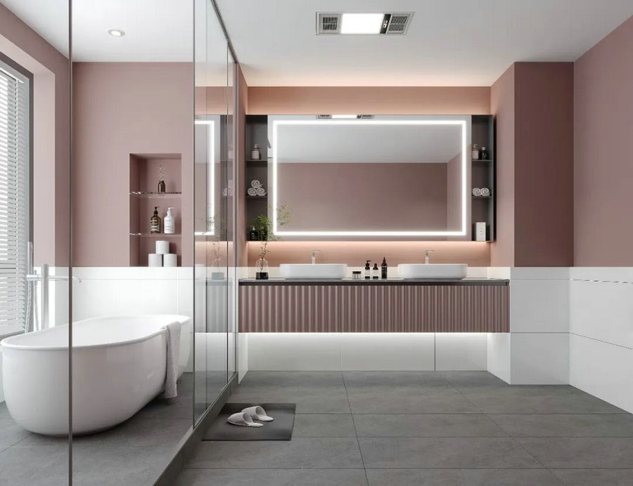 400*800現代瓷磚締造寧靜空間，盡顯中板瓷磚大潮流